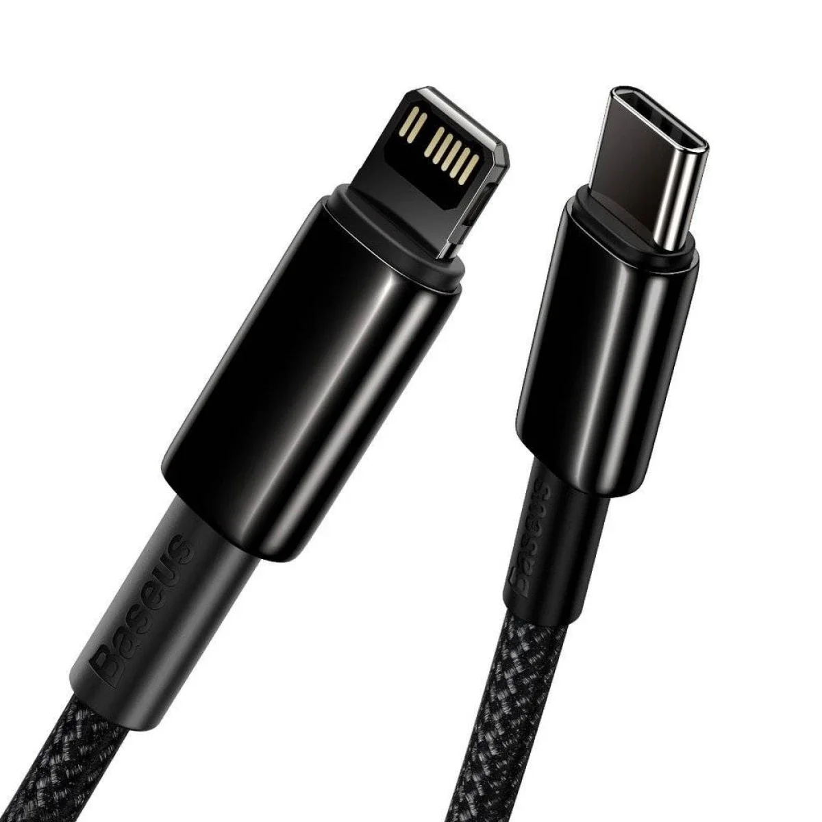 كابل Baseus Tungsten من USB-C إلى Lightning PD بقوة 20 واط بطول 2 متر