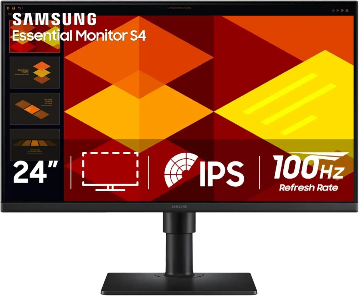 Samsung S4 S40GD Essential Flat Business Monitor 24-inch Full HD IPS 100Hz 5ms