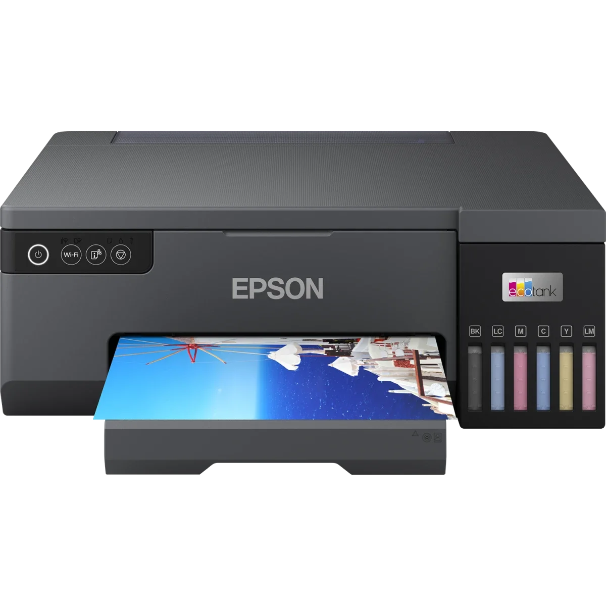 طابعة صور EPSON EcoTank L8050 نافثة للحبر A4 6 ألوان بسرعة 22 PPM - Image 3