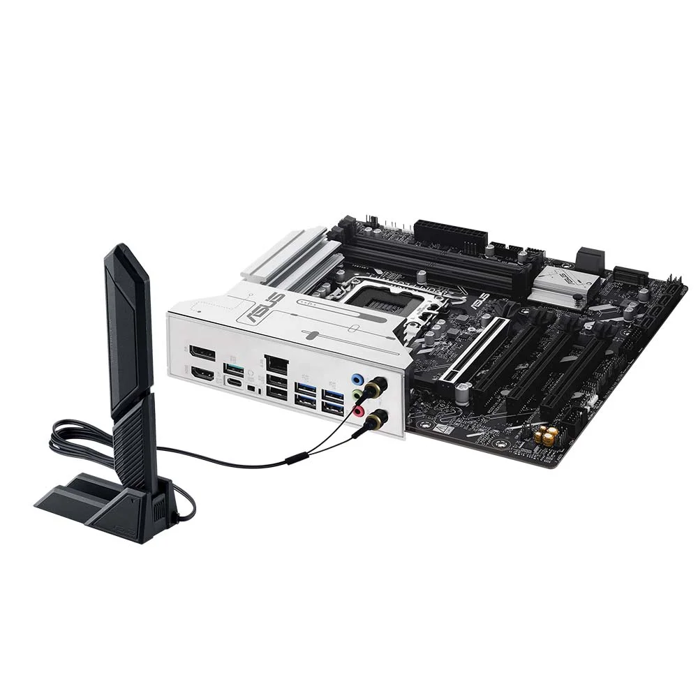 لوحة أم Asus بمقبس LGA1851 وواي فاي PRIME Z890M-PLUS WIFI 90MB1J80-M0EAY0 - Thumbnail 7