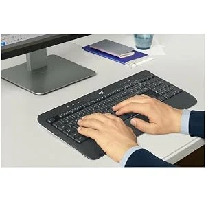 مجموعة لوحة مفاتيح وفأرة لاسلكية Logitech MK540 مع مستقبل USB Unifying وتخطيط عربي/إنجليزي - Image 5