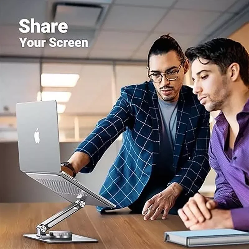حامل لابتوب Ugreen 90849 للمكتب قابل للتعديل مع دوران 360° - Image 3