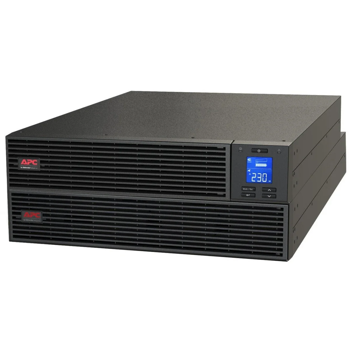 مزود طاقة غير منقطع APC Easy UPS On-Line SRV بقدرة 10000VA و10000 واط للتركيب على الرف مع حزمة بطارية ممتدة