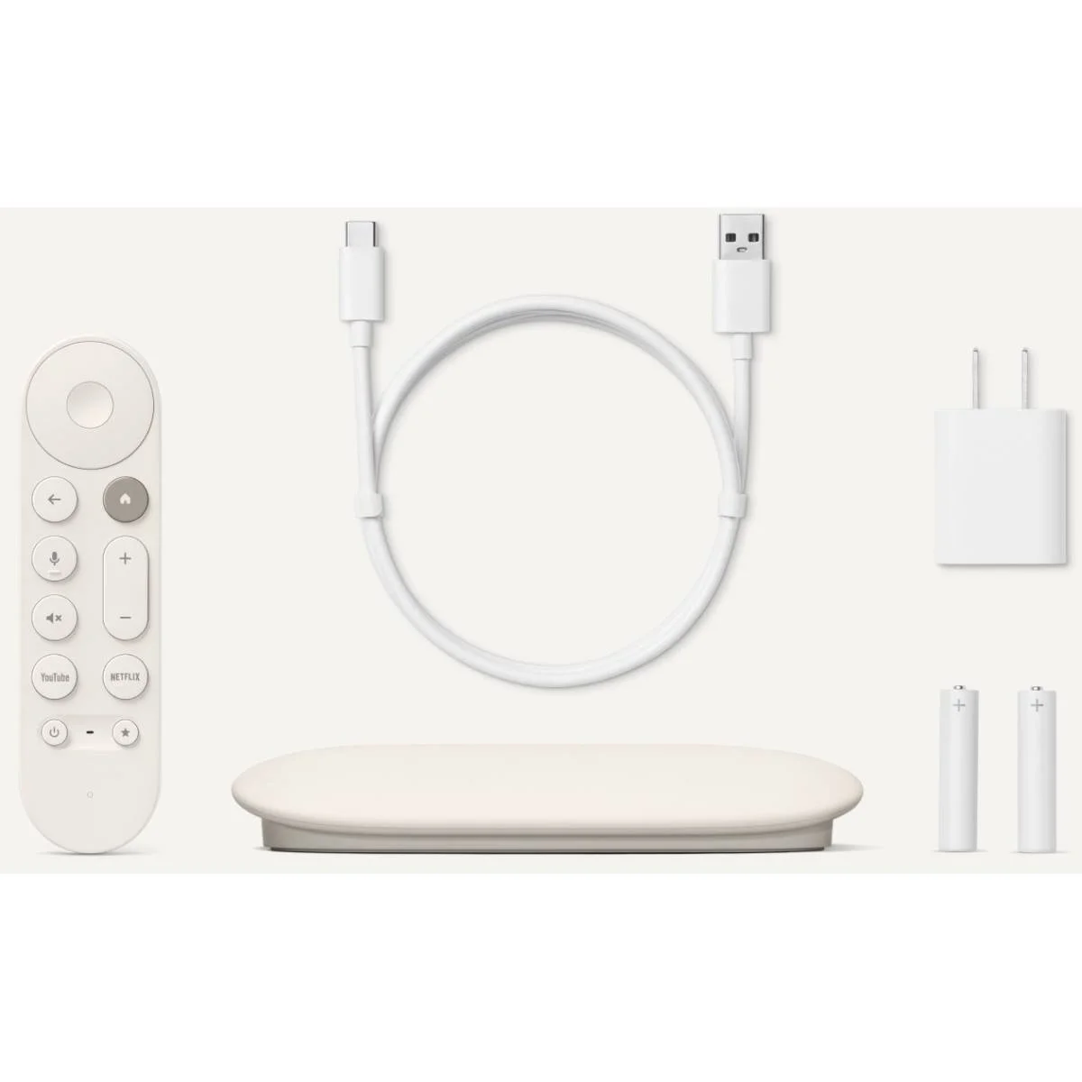مشغل وسائط Google TV Streamer 4K بدقة 4K مع Dolby Vision وDolby Atmos وريموت صوتي - Porcelain - Thumbnail 5