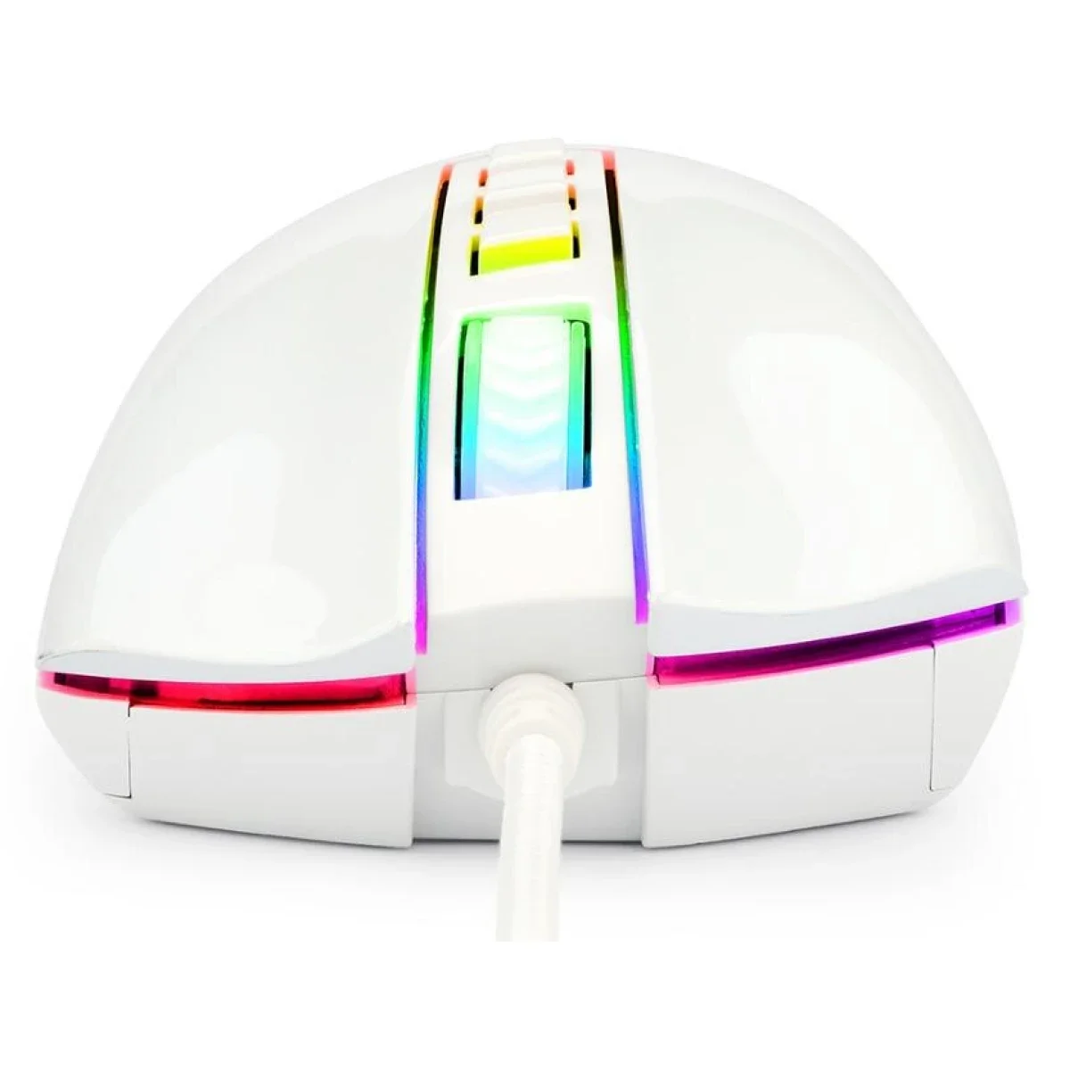 Redragon M711W Cobra Wired RGB Gaming Mouse, 10000 DPI, White - Image 4