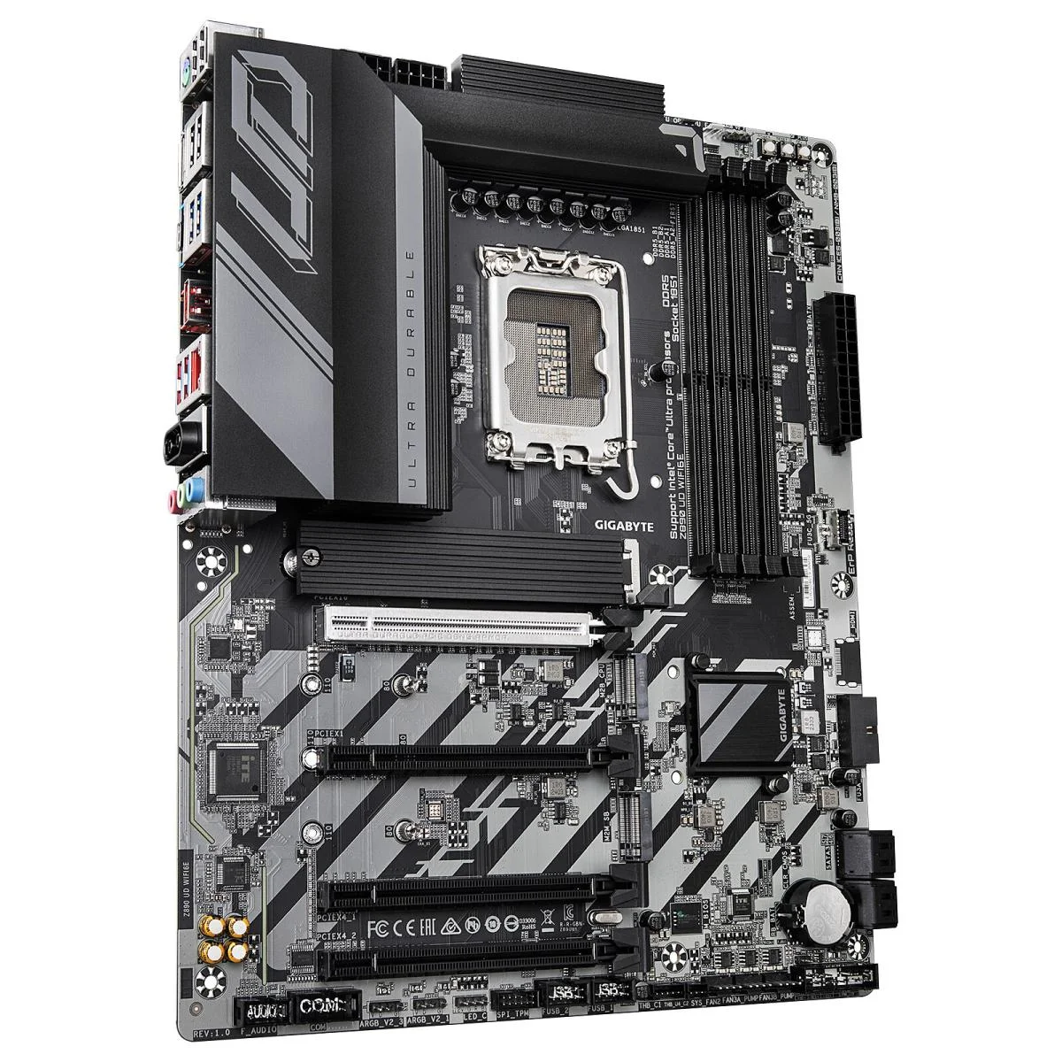 لوحة أم ألعاب ATX GIGABYTE Z890 وLGA 1851 وDDR5 وPCIe 5.0 وWi-Fi 6E Z890 UD WIFI6E - Image 2