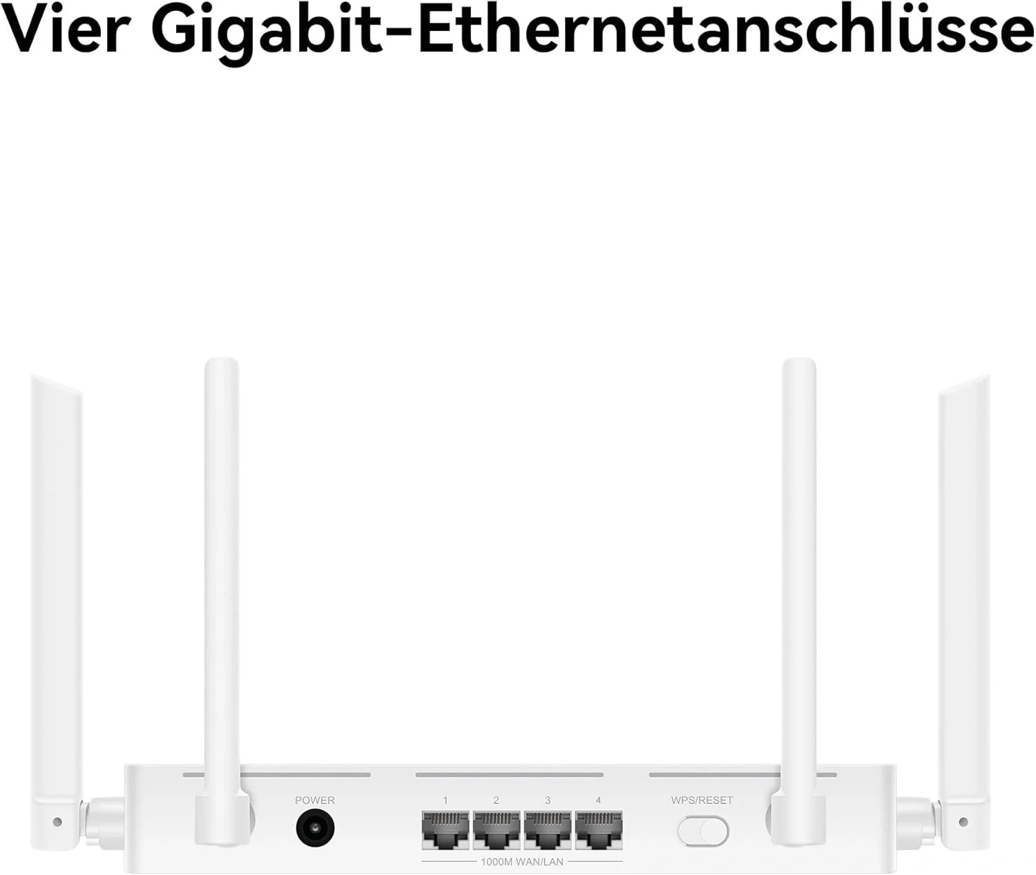 راوتر HUAWEI ثنائي النطاق AC1200 AX1 إيثرنت جيجابت كامل 4 منافذ WS5203 - Image 4