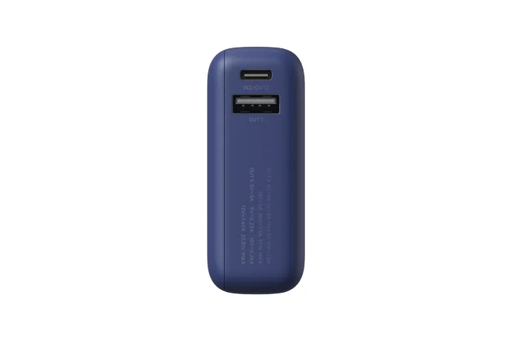 باور بانك Xiaomi BHR9341GL بسعة 10000mAh وقدرة 33W مع كابل USB-C مدمج – أزرق - Image 5