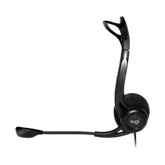 سماعة رأس Logitech 960 USB مع مايك ثنائي الاتجاه (981-000100) - Image 3