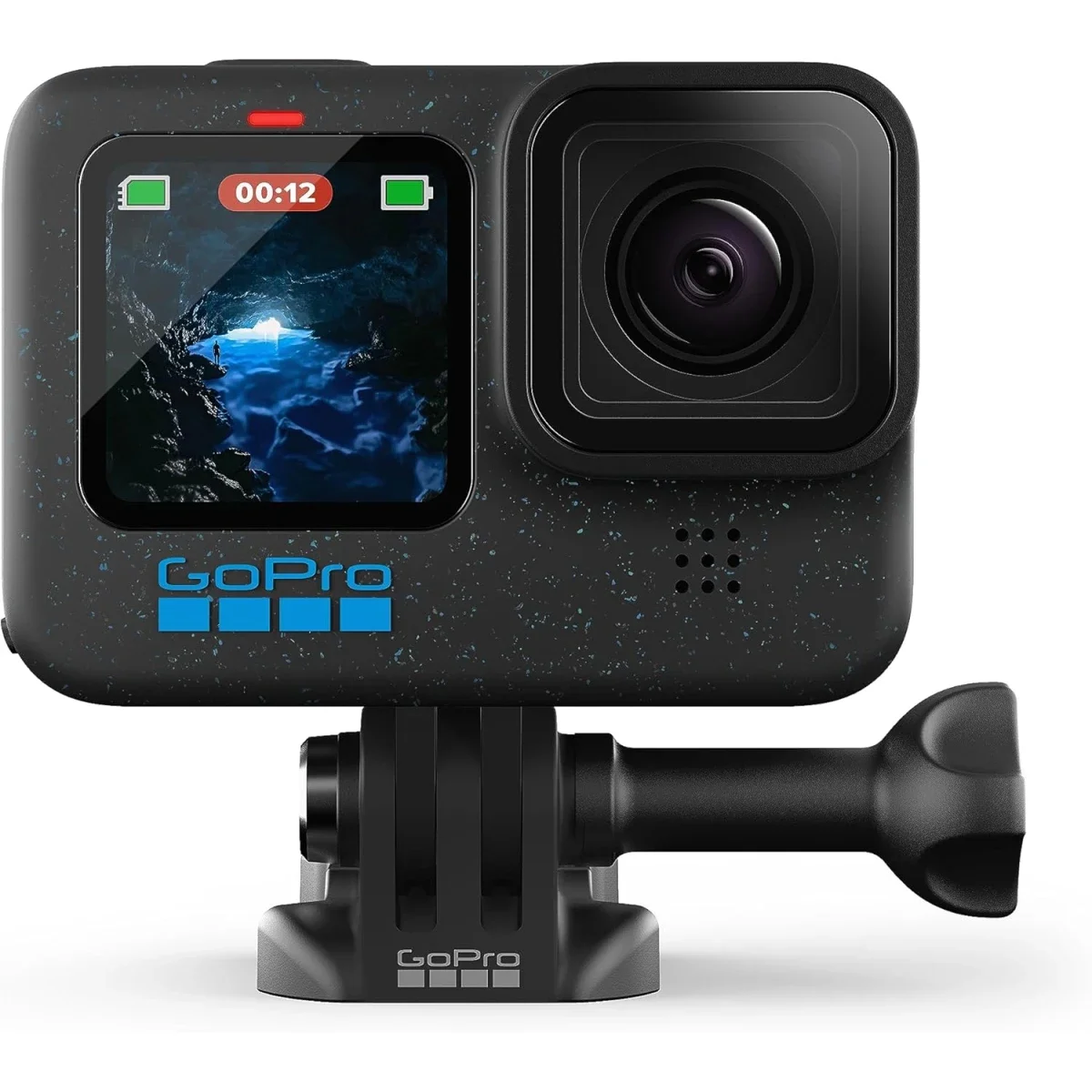 كاميرا أكشن GoPro HERO12 Black مقاومة للماء مع فيديو 5.3K60 وصور 27MP