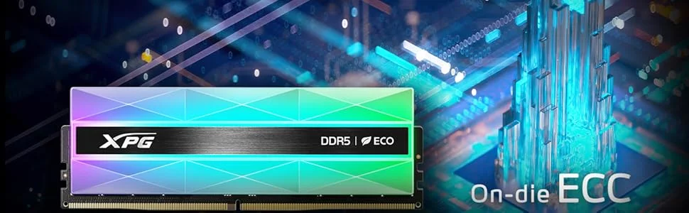 ADATA XPG LANCER NEON 32GB (2x16GB) DDR5 6400MHz CL32 RGB Desktop Memory Silver - Thumbnail 5