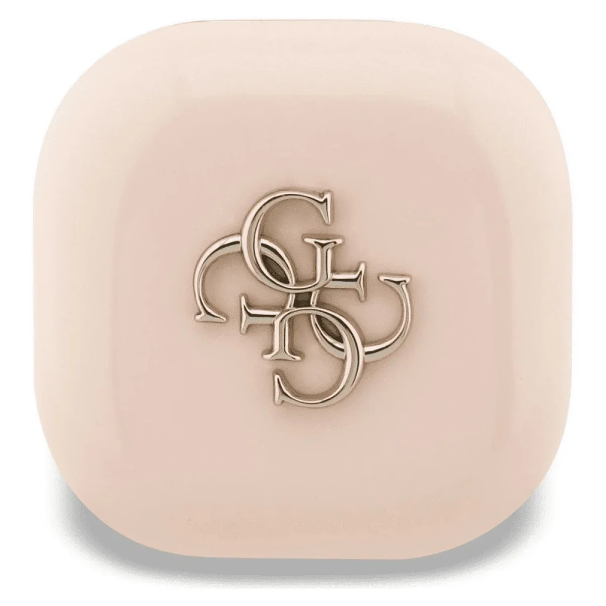 GUESS GUTWSJ7HE4GP 4G Metal Logo TWS Bluetooth Earphones with Charging Case - Pink - Image 2