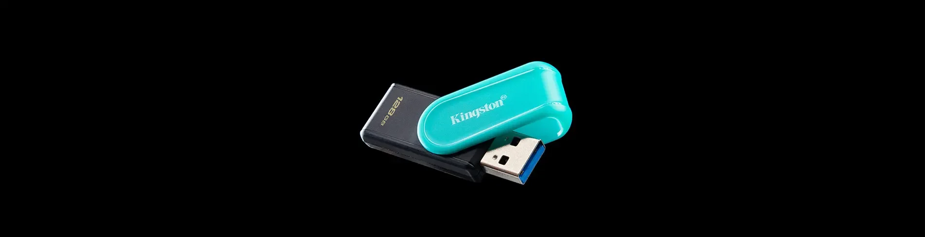 فلاش ميموري Kingston DataTraveler Exodia S 64GB بغطاء دوّار (DTXS/64GB) - Image 6