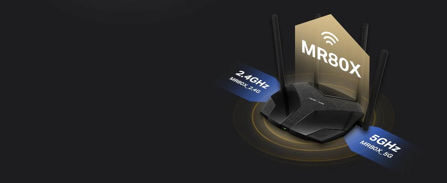MERCUSYS MR80X AX3000 Wi-Fi 6 Dual-Band Router - Image 8