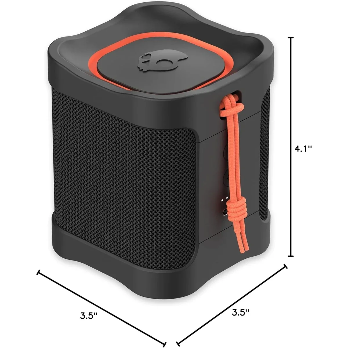 مكبر صوت Skullcandy Terrain Mini لاسلكي بتقنية Bluetooth ومقاومة للماء IPX7 وبطارية 14 ساعة - أسود - Thumbnail 5