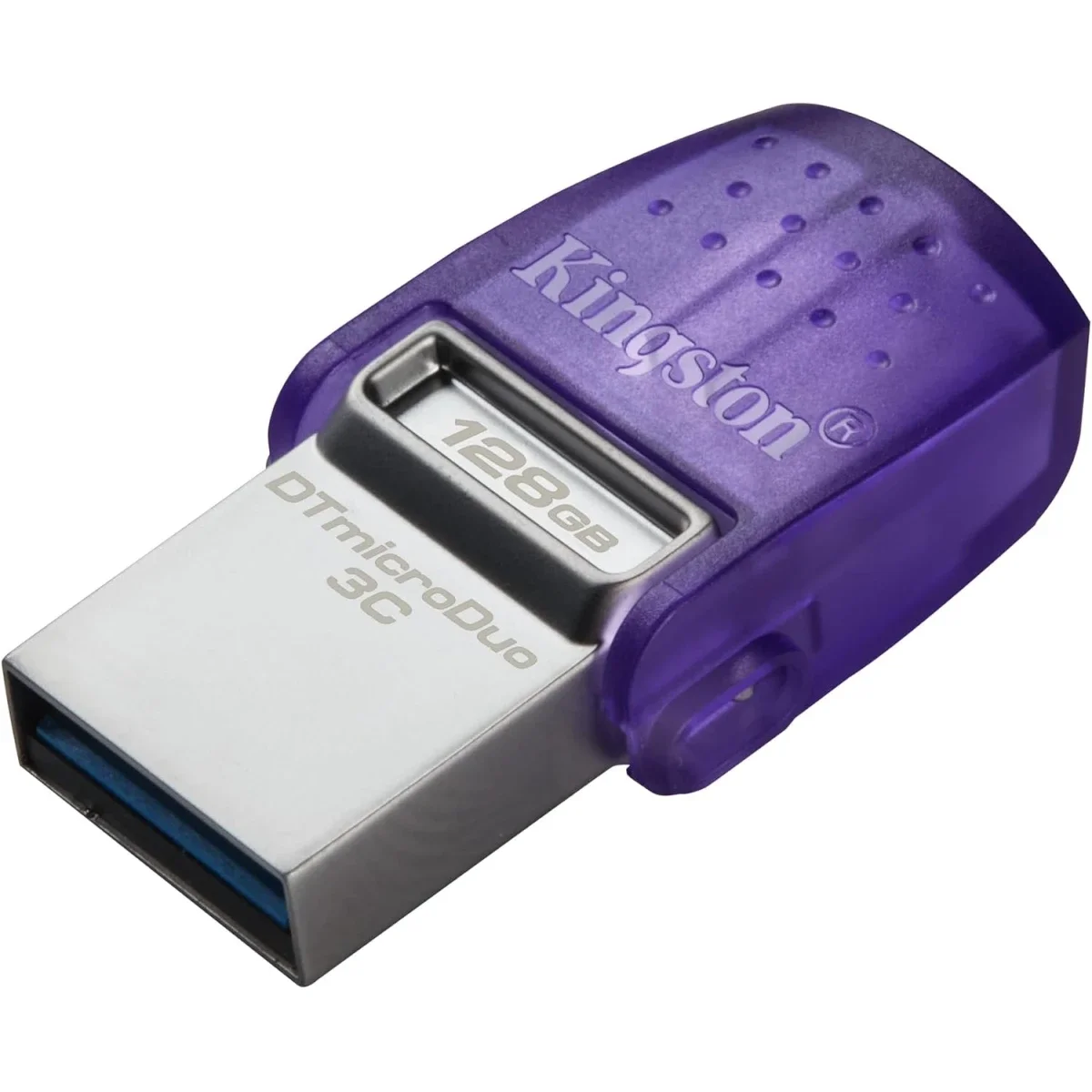 فلاش درايف Kingston DataTraveler microDuo 3C بسعة 128GB بمنفذي USB-C وUSB-A DTDUO3CG3/128GB - Image 3