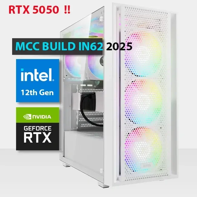 Intel MIDAS Gaming PC Build IN62-25 Core i5-12400F RTX 5050 16GB RAM 512GB SSD - Image 2