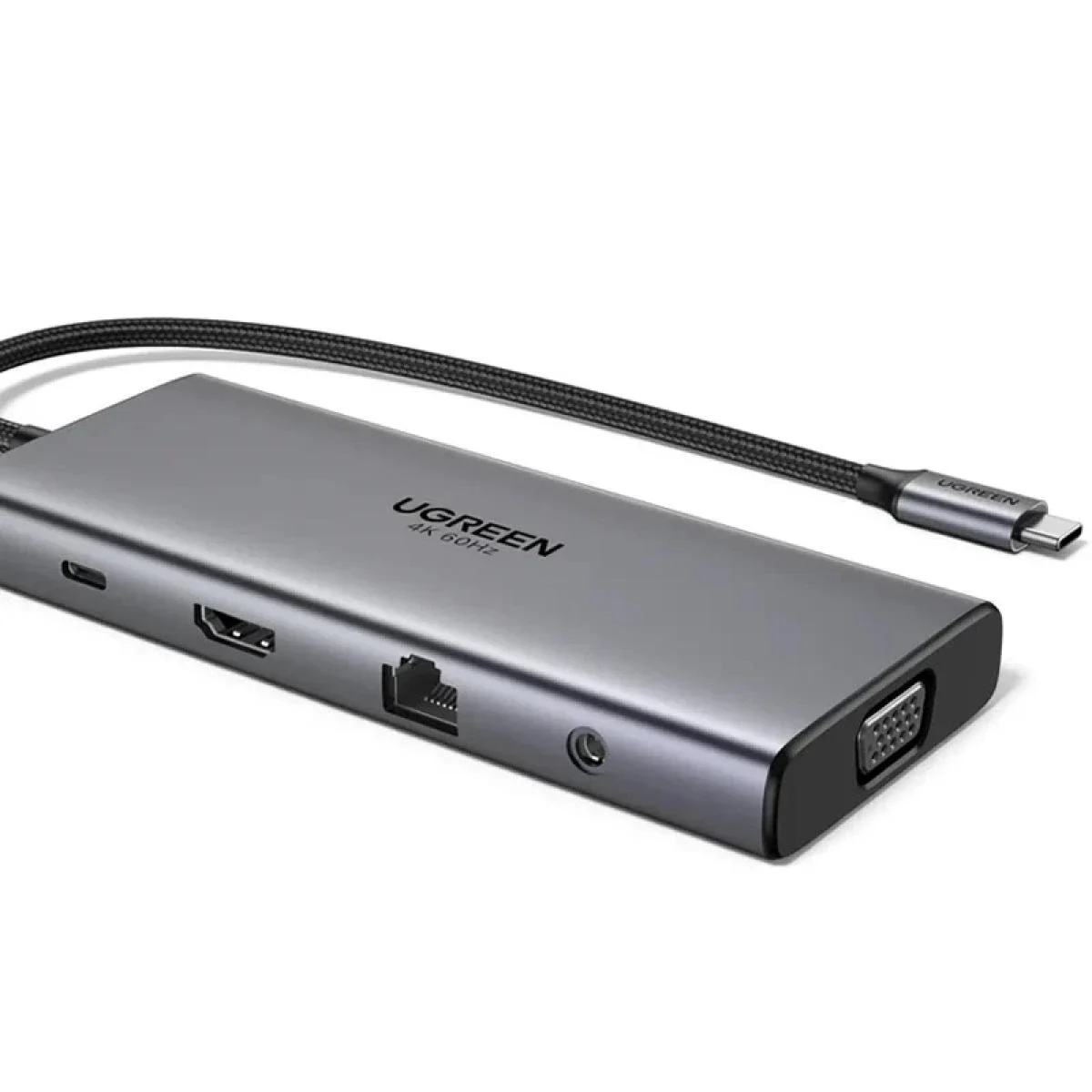 UGREEN CM639 11-in-1 USB-C Hub with 4K 60Hz HDMI, VGA, Gigabit Ethernet & 100W PD - Thumbnail 6