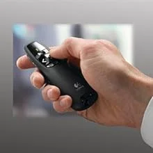 جهاز تحكم بالعروض Logitech R400 لاسلكي مع مؤشر ليزر أحمر - Image 11