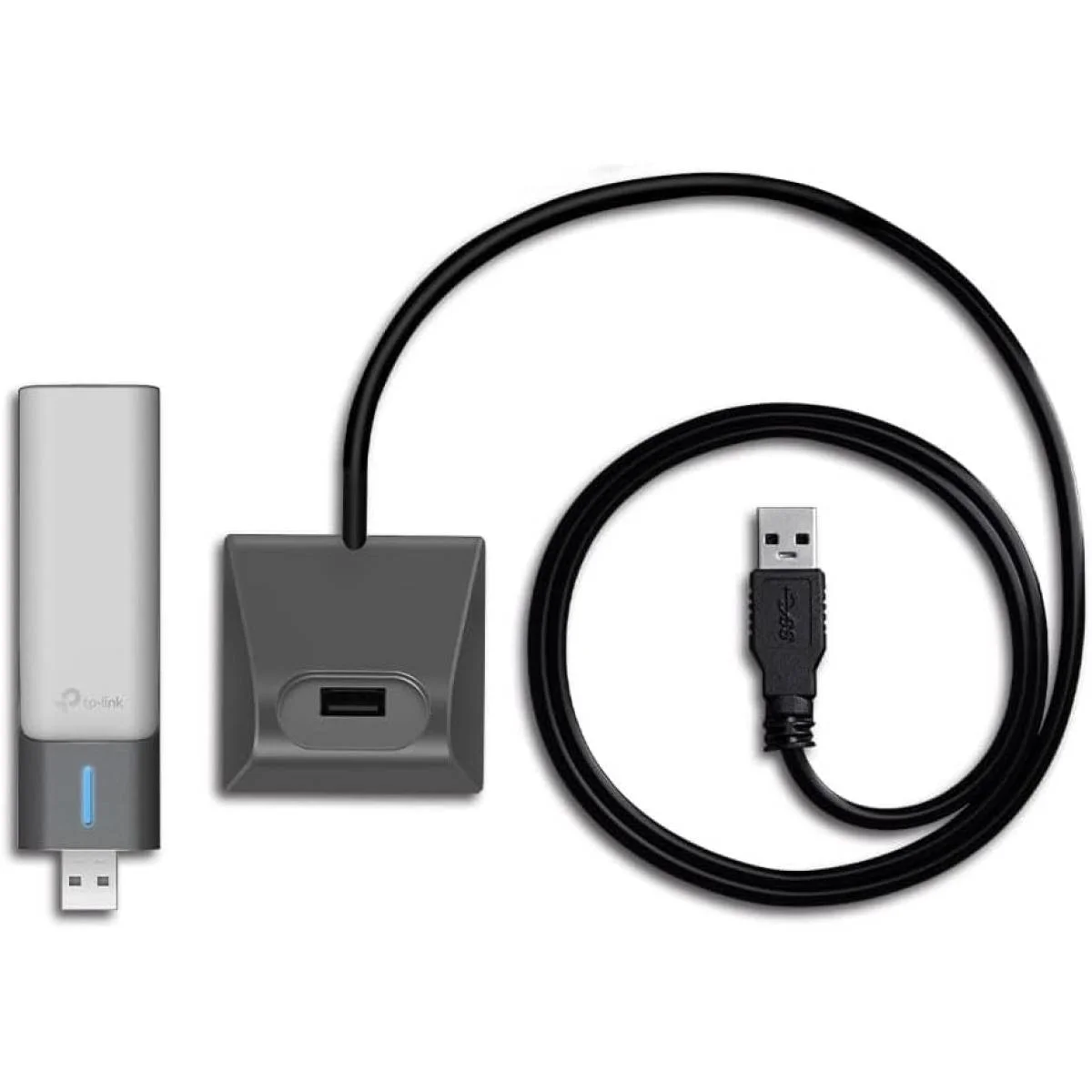 محول واي فاي TP-LINK Archer TX20UH AX1800 Wi-Fi 6 ثنائي النطاق USB 3.0 مع كابل 1.2 متر - Thumbnail 2