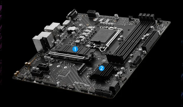 لوحة أم MSI PRO B760M-P DDR5 بشريحة Intel B760 مع PCIe 4.0 و2x M.2 - Image 8