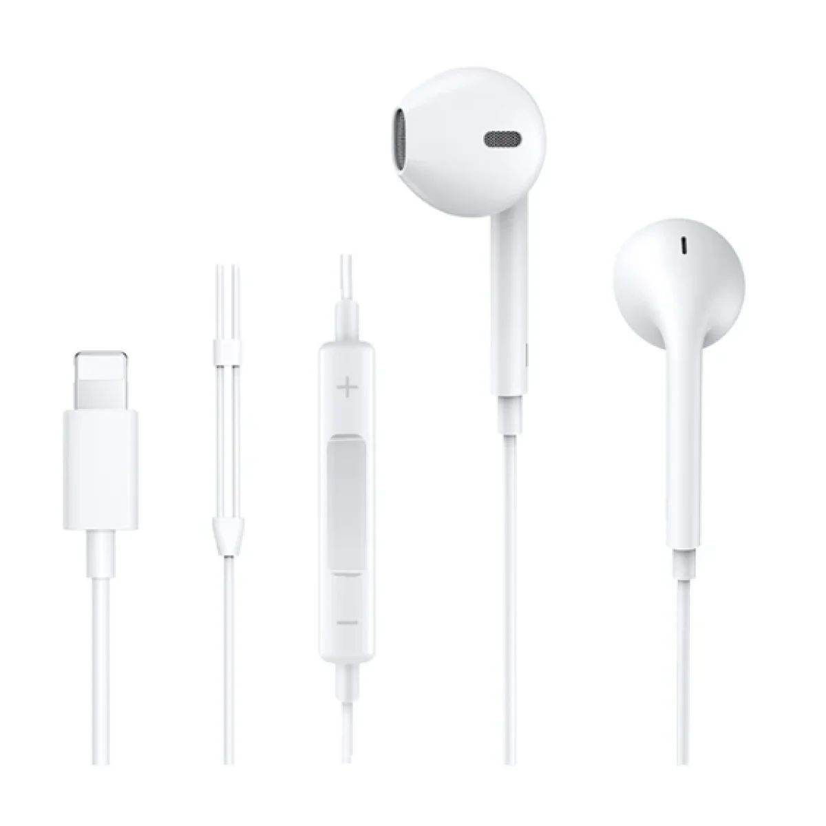 JOYROOM JR-EP3 Wired Lightning Earphones for iPhone - Image 3