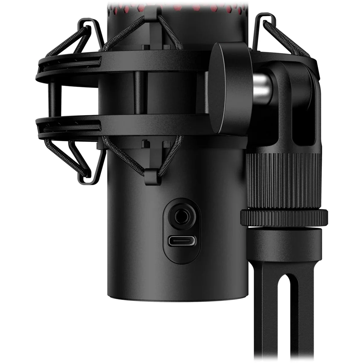 ميكروفون Hyper X QuadCast 2 USB للتسجيل بجودة الاستوديو - أسود - Image 4