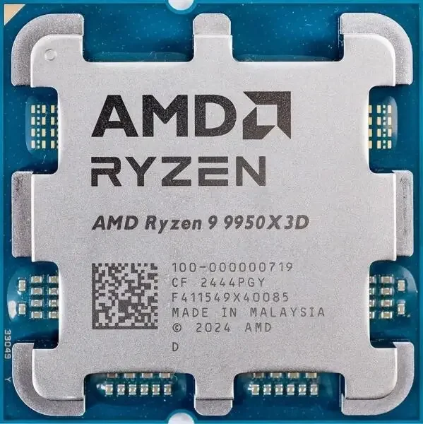 AMD Ryzen 9 9950X3D 16-Core Processor Tray - Image 1