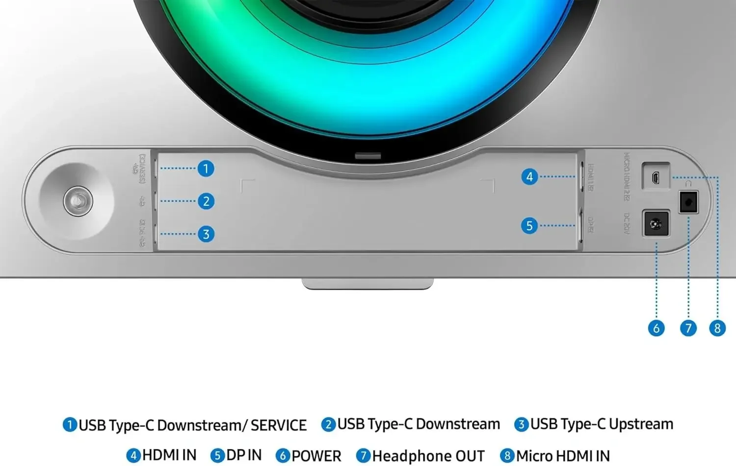 Samsung Odyssey G9 DG932 49-inch QD-OLED DQHD 240Hz 0.03ms Curved Gaming Monitor - Image 4