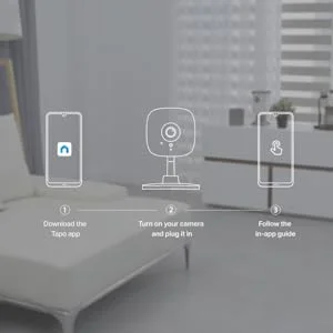 كاميرا مراقبة داخلية TP-LINK Tapo C100 بدقة 1080p مع كشف الحركة وصوت ثنائي الاتجاه ورؤية ليلية - Image 14