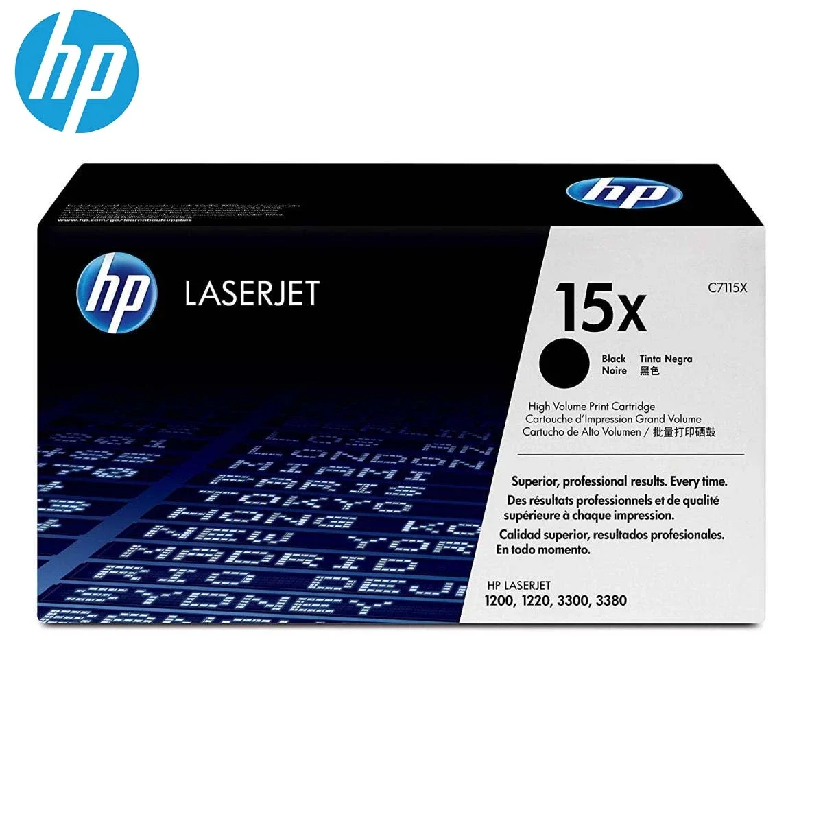 HP C7115X HP 15X Original High Yield Black Laser Toner Cartridge