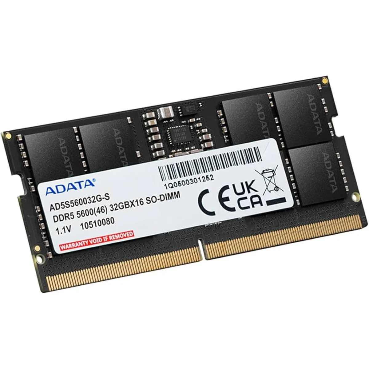 ADATA AD5S560032G-S 32GB DDR5 5600MHz SO-DIMM Laptop RAM