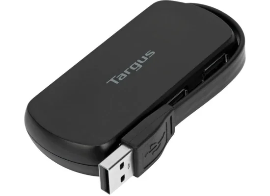 موزع USB Targus ACH114EU بأربعة منافذ USB 2.0 - أسود - Image 3