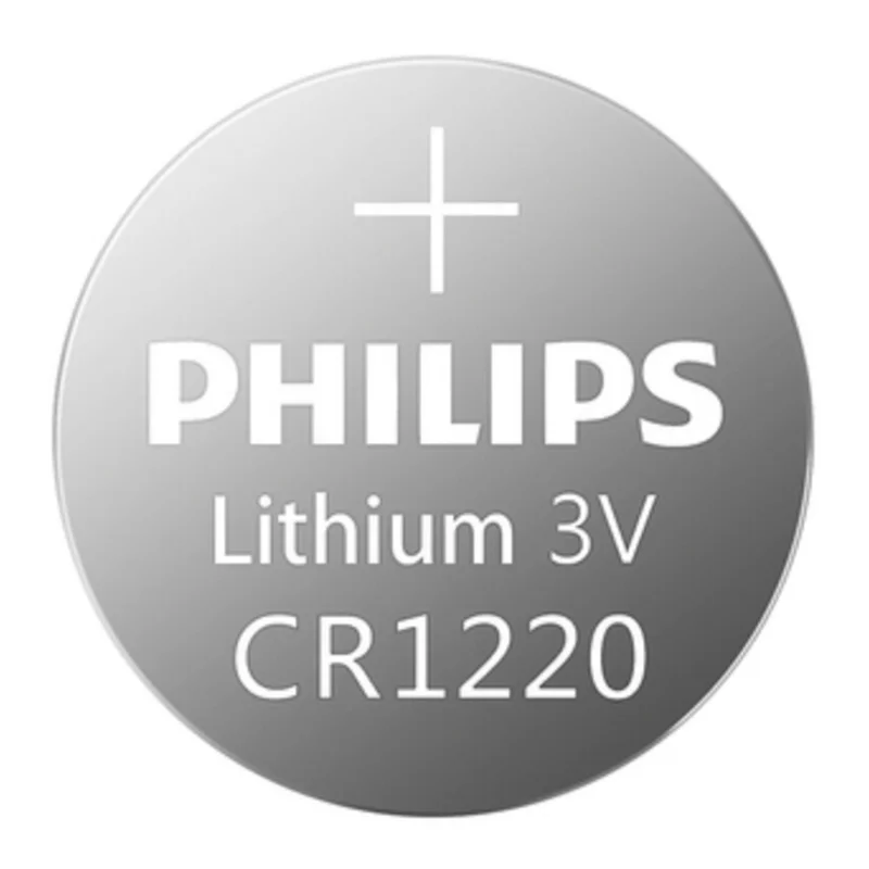 بطارية زر Philips CR1220 ليثيوم 3 فولت - Image 2