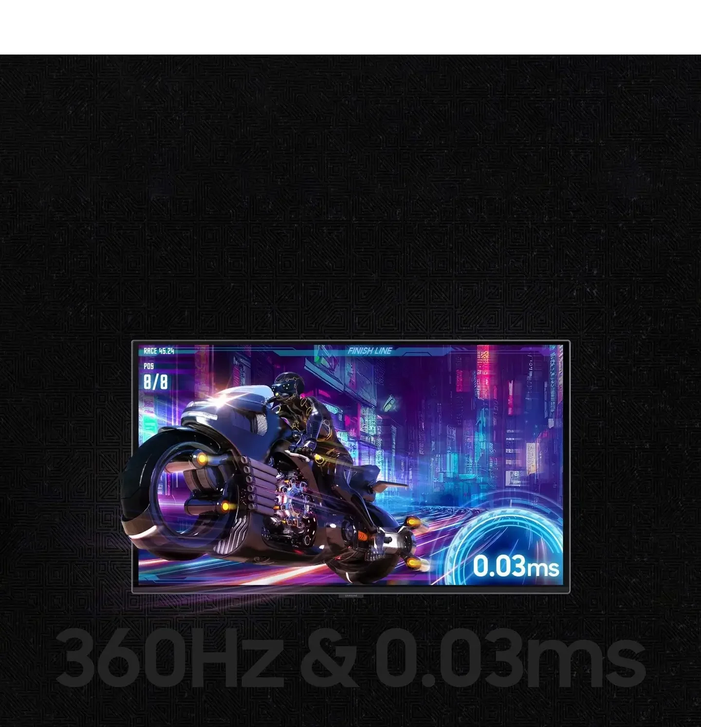 شاشة ألعاب Samsung Odyssey OLED G6 DG602 مقاس 27 إنش 2K QHD 360Hz 0.03ms - Image 6
