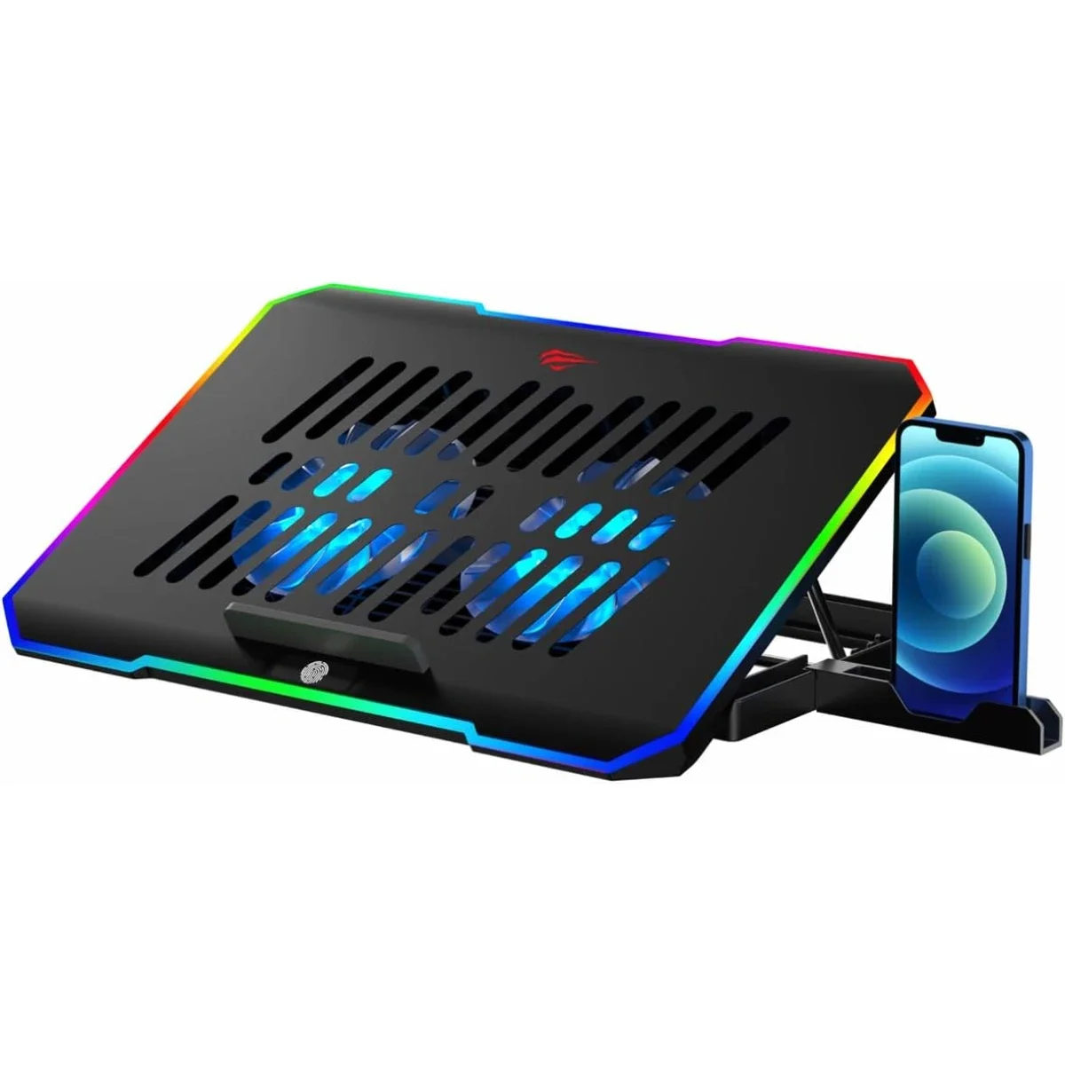 HAVIT HV-F2069 4-Fan LED Laptop Cooling Pad for Up to 17-Inch Laptops