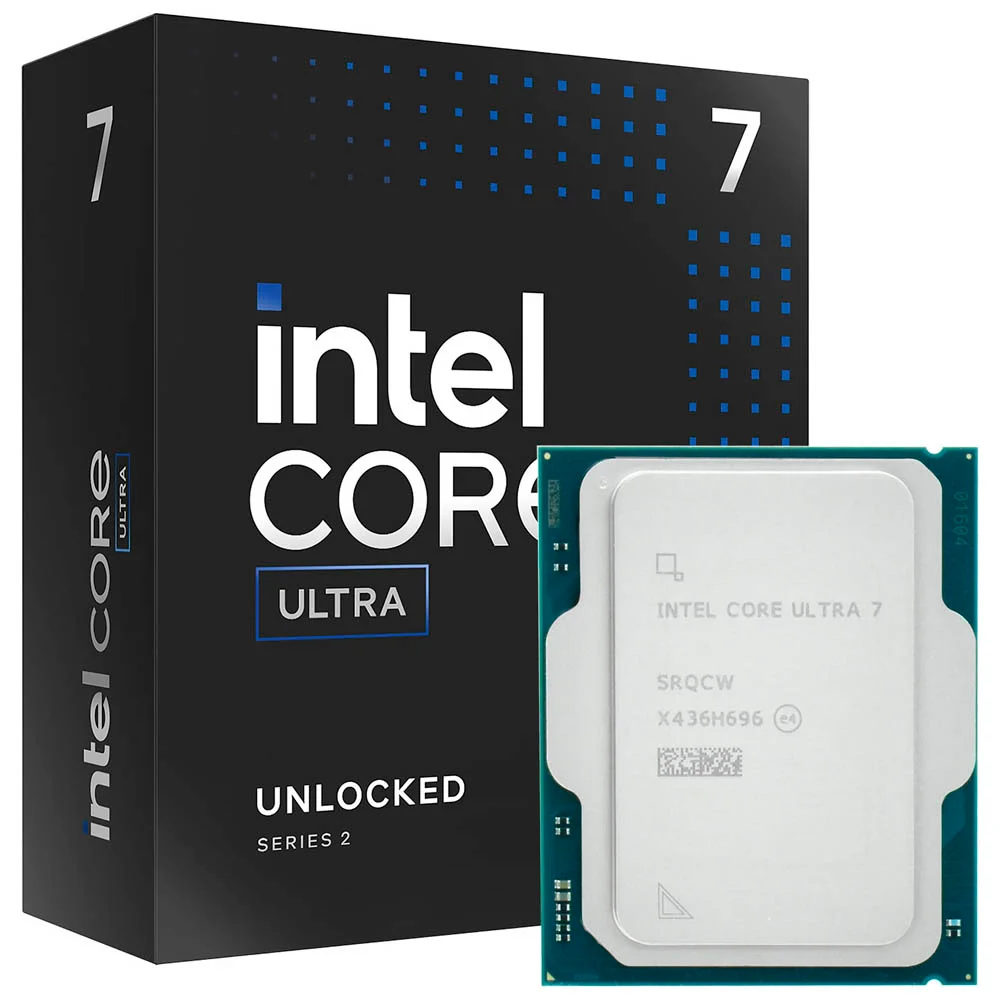 معالج Intel Core Ultra 7 265K للكمبيوتر المكتبي، حتى 5.50 GHz، 20 نواة، 20 مسار، كاش 30MB، LGA 1851