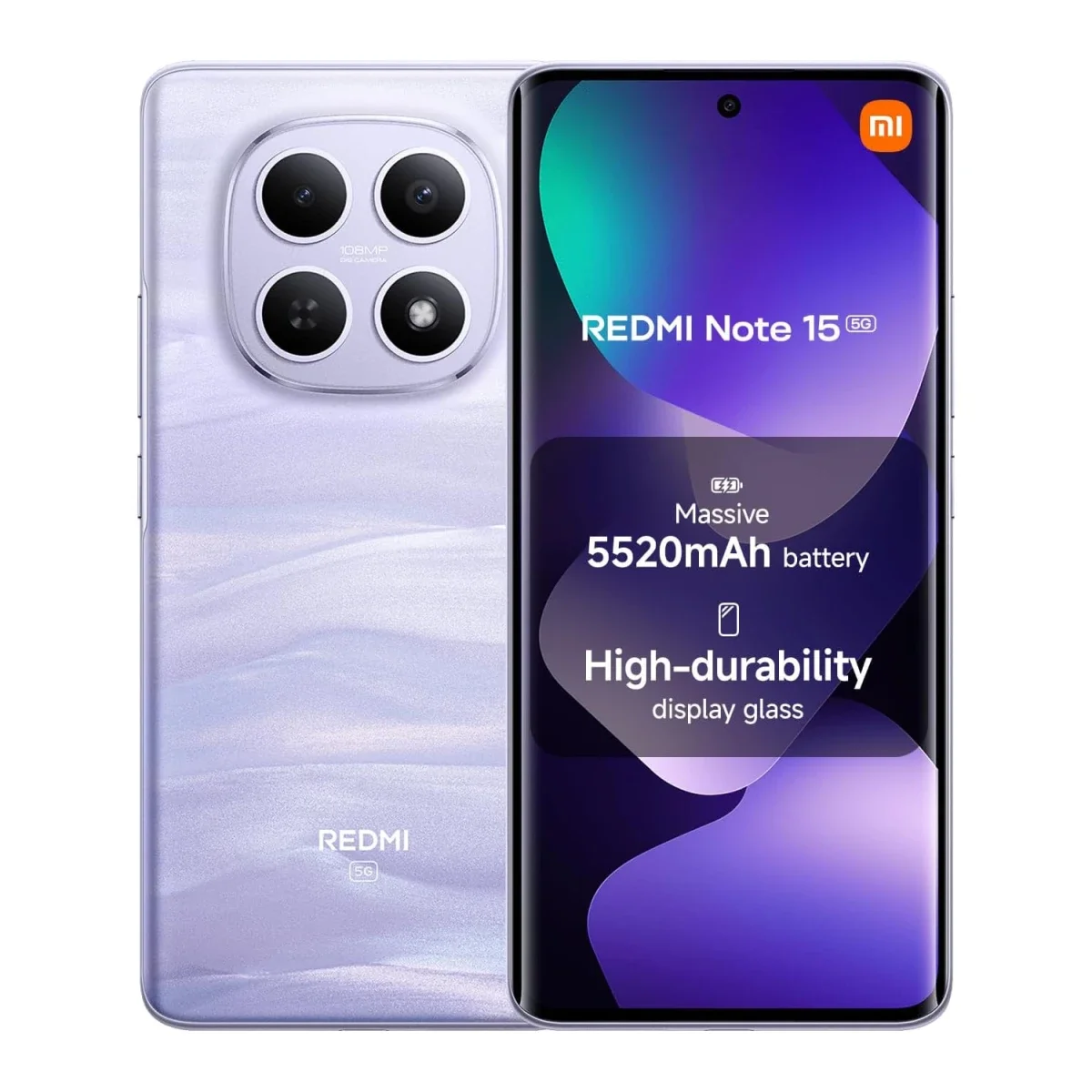 Xiaomi REDMI Note 15 Pro 5G 8GB 512GB Mist Purple Smartphone, 120Hz 1.5K AMOLED, 200MP OIS