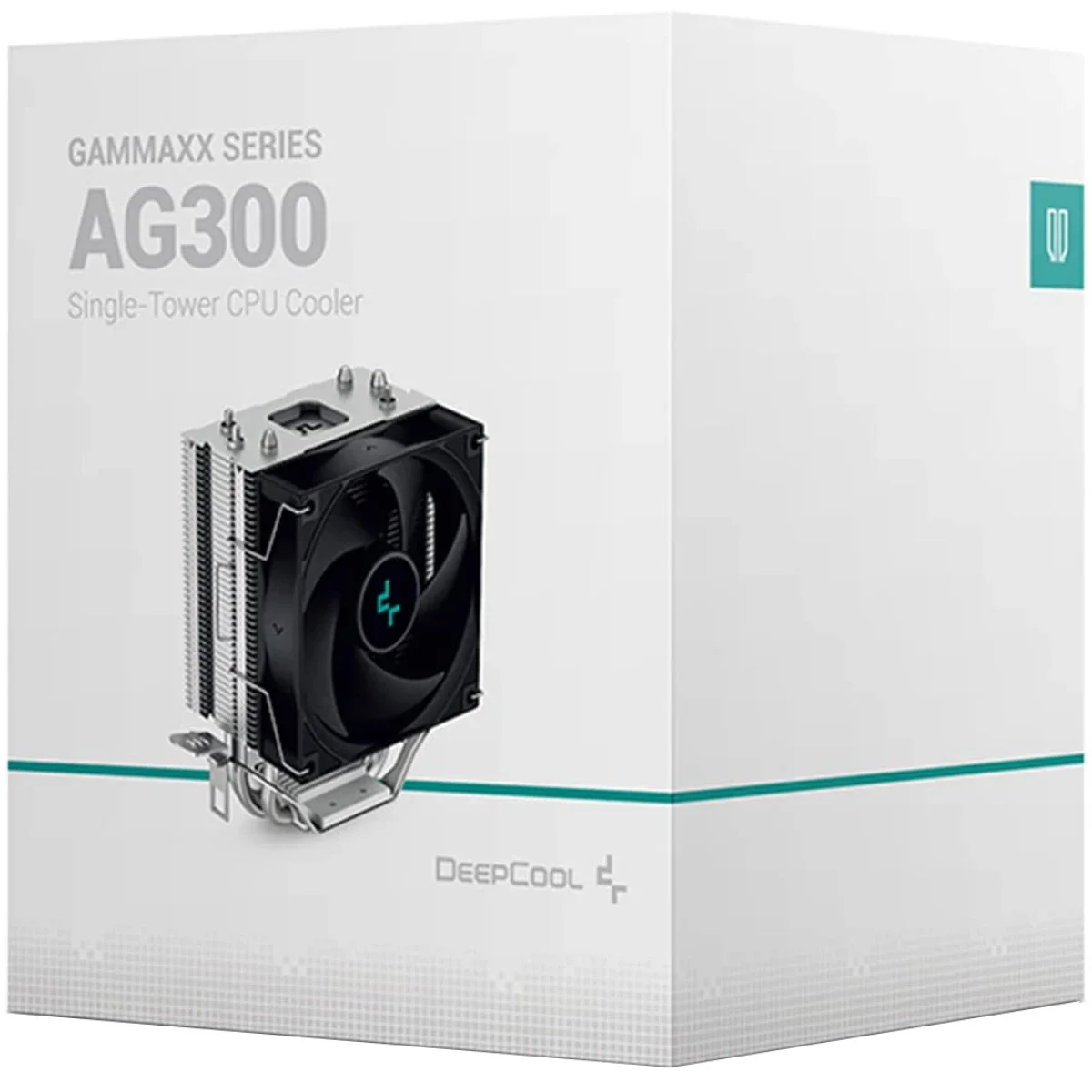 مبرد هوائي للمعالج DeepCool GAMMAXX AG300 مع 3 أنابيب حرارية ومروحة PWM لمعالجات Intel و AMD