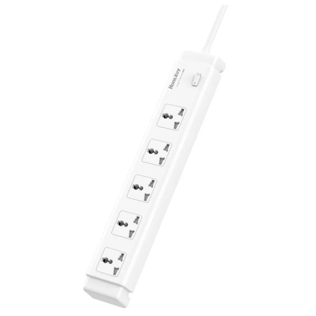 مشترك كهربائي Huntkey SZC514 عالمي بـ 5 مقابس، قابس بريطاني 13 أمبير، كابل 3 متر
