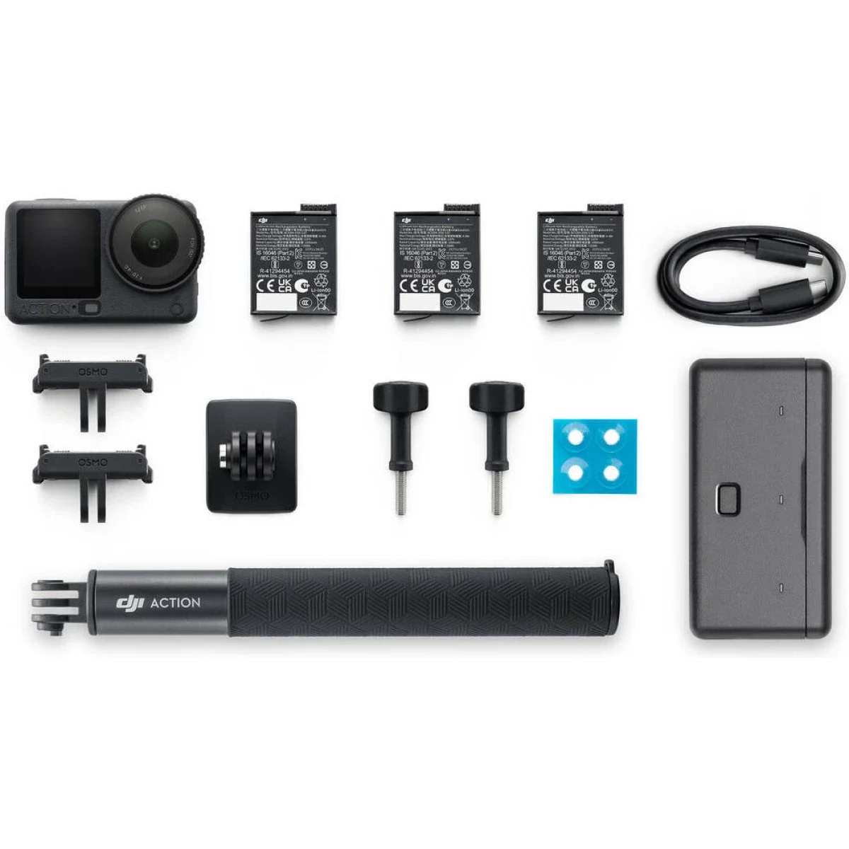 كاميرا أكشن DJI Osmo Action 6 Adventure Combo بدقة 38MP وتصوير 4K120 - Thumbnail 3