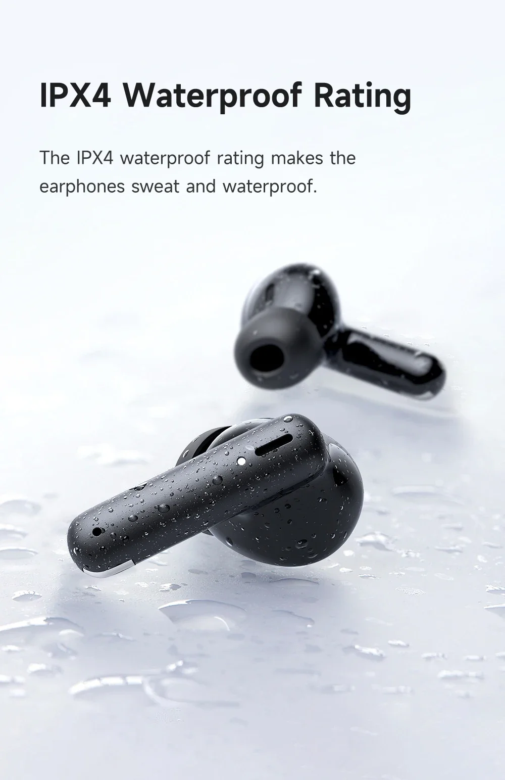 Mcdodo HP-0040 Good Sound TWS Earbuds, Bluetooth 5.3, IPX4, White - Thumbnail 14