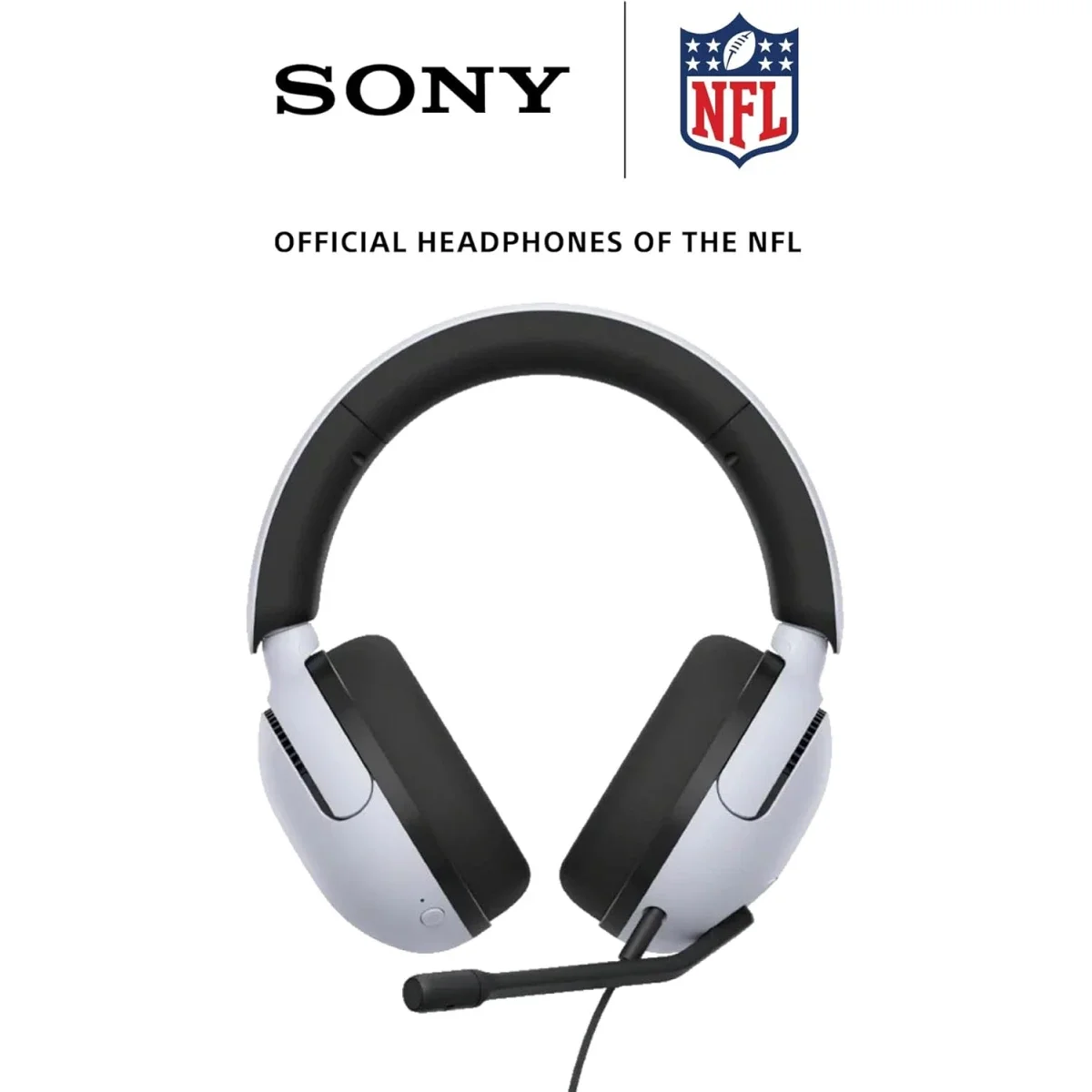 Sony INZONE H5 Wireless Gaming Headset with 360 Spatial Sound, 28-Hour Battery - White - Thumbnail 6