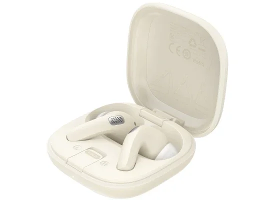 ACEFAST W4 TWS Bluetooth In-Ear Earbuds with Phone Stand Case, IPX4, 7-Hour Playtime - White - Image 5