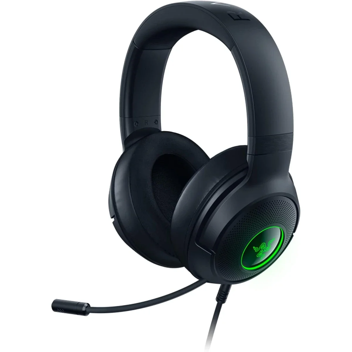 Razer Kraken V3 X Wired USB Gaming Headset with 7.1 Surround Sound, Black
