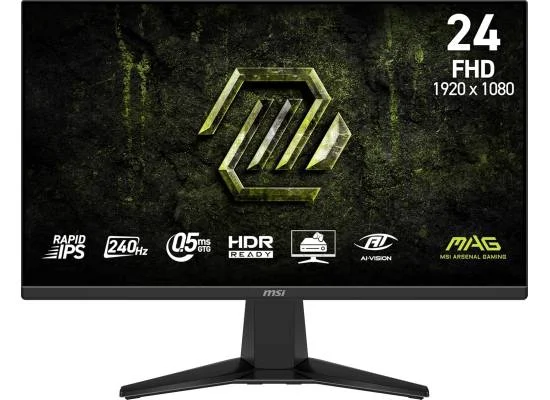 MSI 23.8-inch Flat Rapid IPS FHD Gaming Monitor, 240Hz, 0.5ms, HDR Ready, FreeSync Premium, HDMI 2.0b & DisplayPort 1.2a, 3-Year Warranty – MAG 245F X24 - Image 9