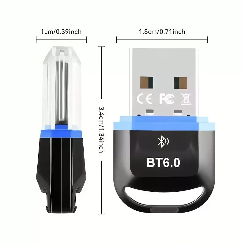 محول بلوتوث USB V6.0 توصيل وتشغيل - Image 4