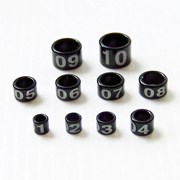 حجول طيور بنية قياس 2.7 - 25 قطعة - Image 7