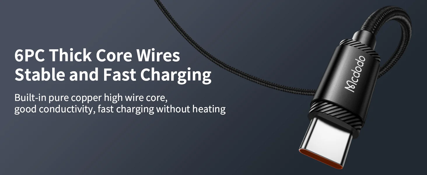 Mcdodo 100W USB-C to USB-C PD 3.1 Fast Charging Cable - Thumbnail 18