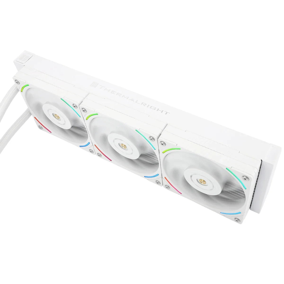مبرد مائي للمعالج Thermalright Frozen Vision 360 باللون الأبيض مع مروحة PWM مقاس 120 مم وشاشة IPS LCD مقاس 2.88 إنش - Image 4